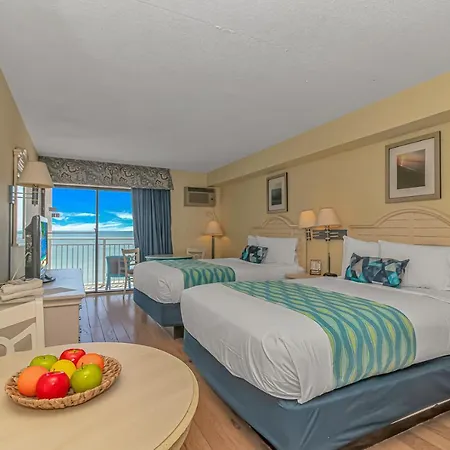 Beautiful Ocean Front Double Queen Suite With Full Kitchen, Sea Mist Resort 20705